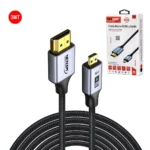 Cable Micro HDMI 4K 3m NETCOM PE-HD0833: ¡Calidad Premium y Mayor Alcance para tu Experiencia Visual!