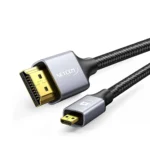 Cable Micro HDMI 5m 4K@60hz NETCOM PE-HD0848: ¡Calidad Premium y Máximo Alcance para tu Experiencia Visual 4K!, HDMI Tipo D 4K v2.0