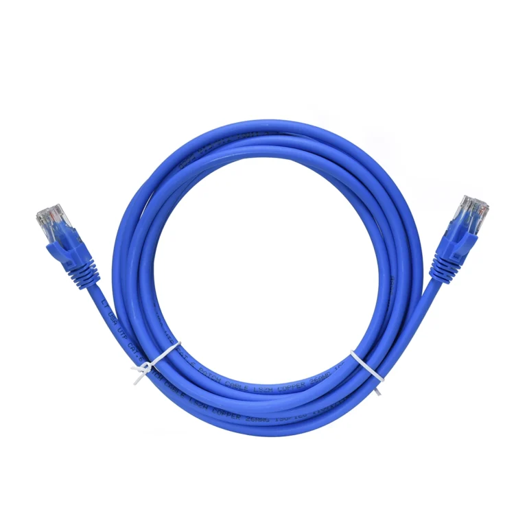 Cable Patch Cord Cat6 3 Metros LSZH Azul | LT USA LTT-PC6-3: ¡Conexión Estable y Segura para tu Red!