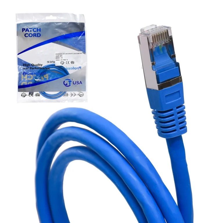 Cable Patch Cord Cat6A 1 Metro SFTP | LT USA LTT-PC6A-1A: ¡Conexión Gigabit a Toda Velocidad! 10Gbps