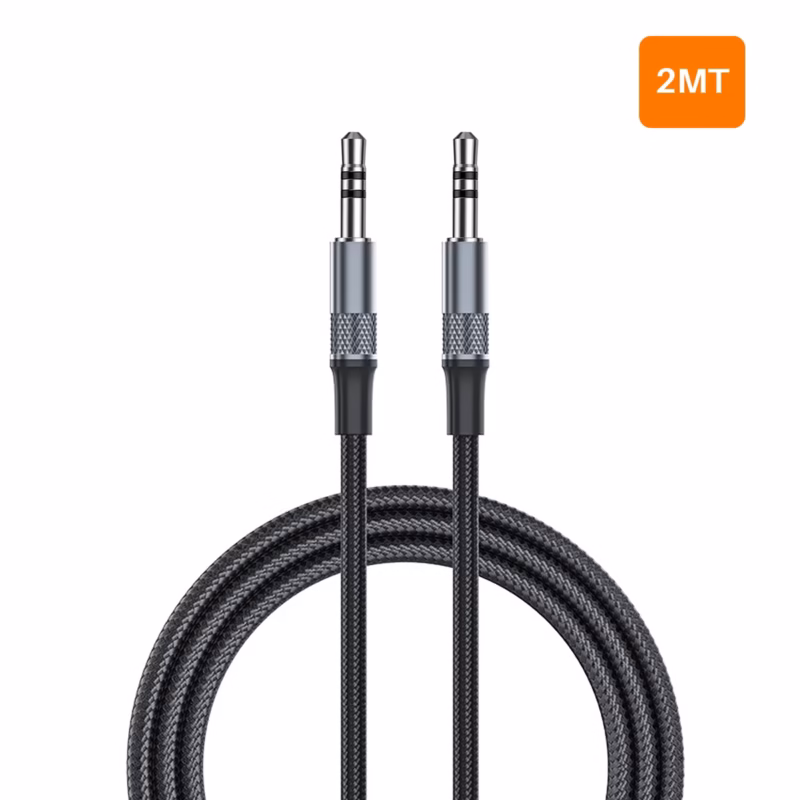 Cable de Audio Auxiliar MT mm LDNIO LS YA Sonido Nítido y Conexión Resistente