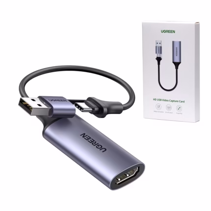 Capturadora HDMI UGREEN CM489-40189: ¡Graba y Transmite en Alta Resolución!