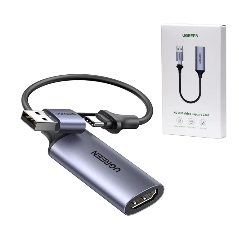 Capturadora HDMI UGREEN CM489-40189: ¡Graba y Transmite en Alta Resolución!