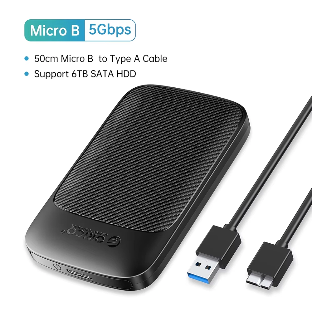 Carcasa para Disco Duro y SSD de 2.5" ORICO 2020U3-V1: ¡Dale una Nueva Vida a tu Disco HDD o SSD!