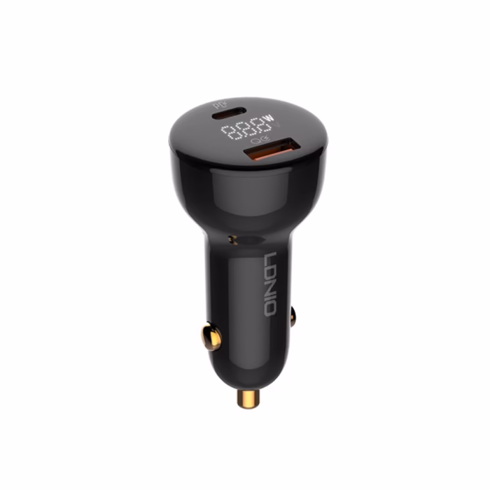 Cargador USB C W para Auto LDNIO C Carga Ultrarrápida en tu Vehículo Cargador USB para Camión