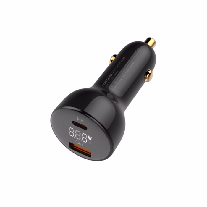 Cargador USB C W para Auto LDNIO C Carga Ultrarrápida en tu Vehículo Cargador USB para Camión