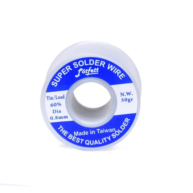 Estaño para Soldar LötFett TR4 0.8 50gr: ¡Uniones Fuertes y Duraderas!