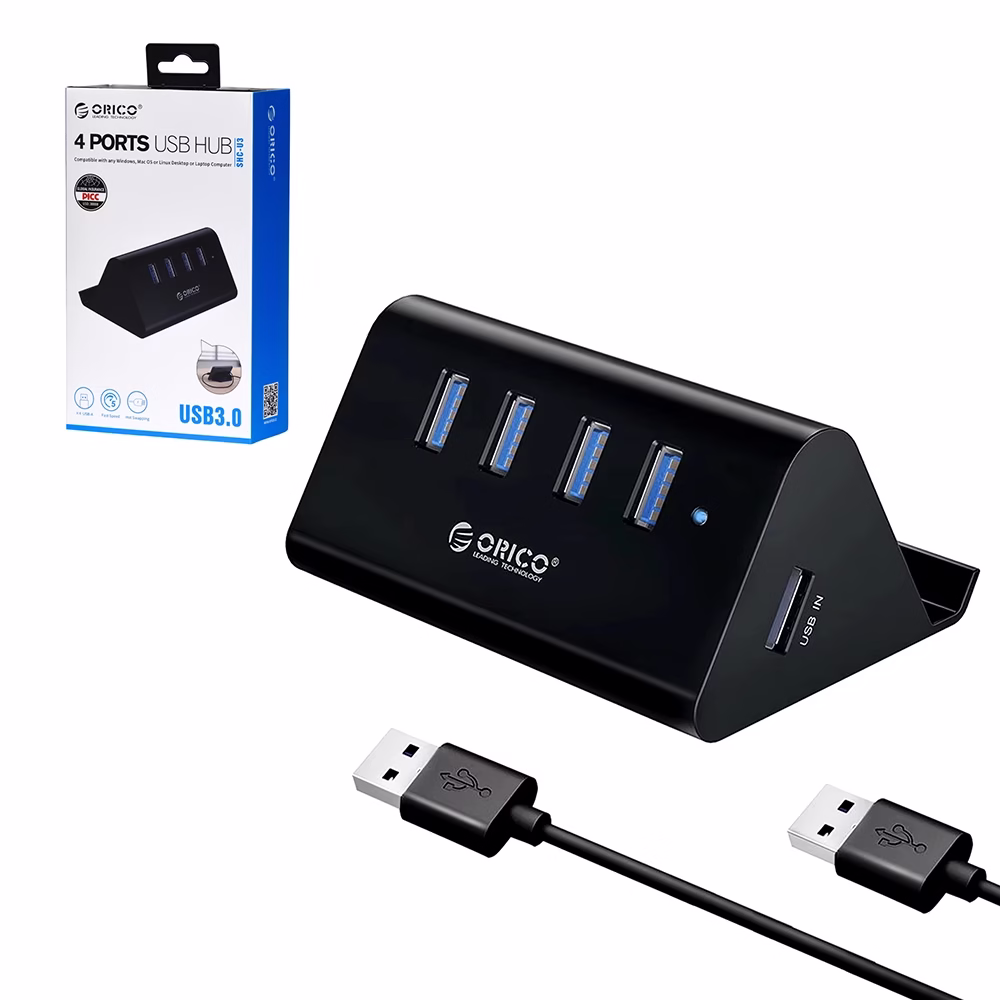 Hub USB  ORICO SHC U Multiplica tus Conexiones con Velocidad y Estilo