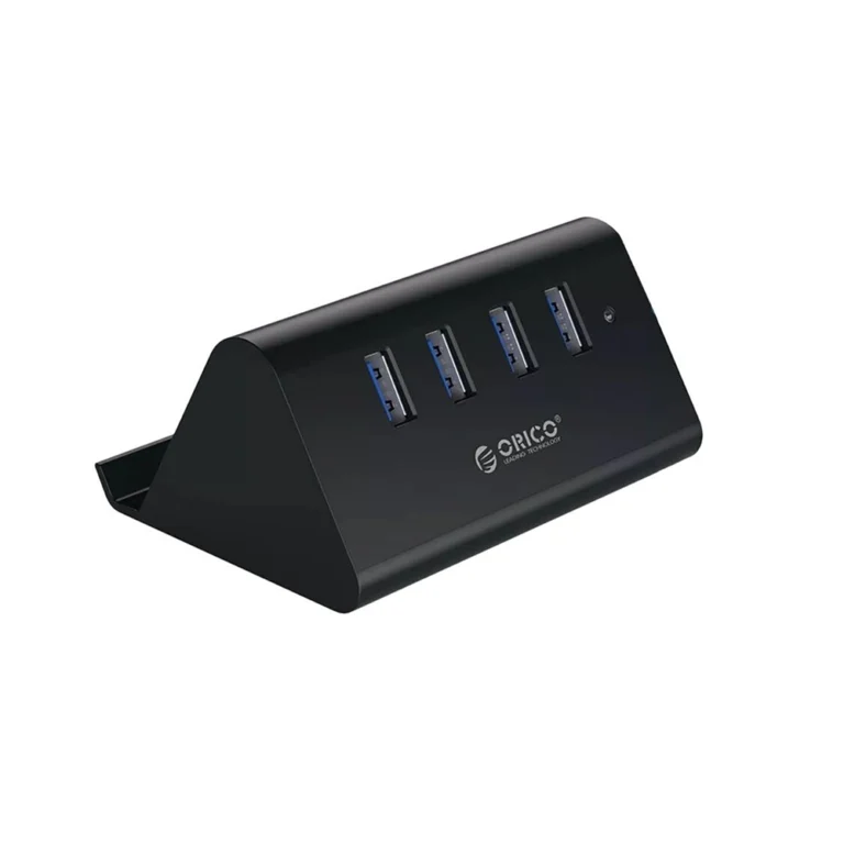 Hub USB 3.0 ORICO SHC-U3: ¡Multiplica tus Conexiones con Velocidad y Estilo!
