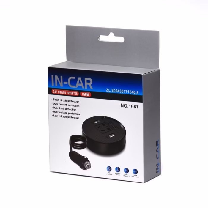Inversor de Corriente V V a V AC W OX Energía para tus Dispositivos en Cualquier Lugar  Inversor de Corriente V V a V AC W OX Energía para tus Dispositivos en Cualquier Lugar  HD Multimedia PERU SAC