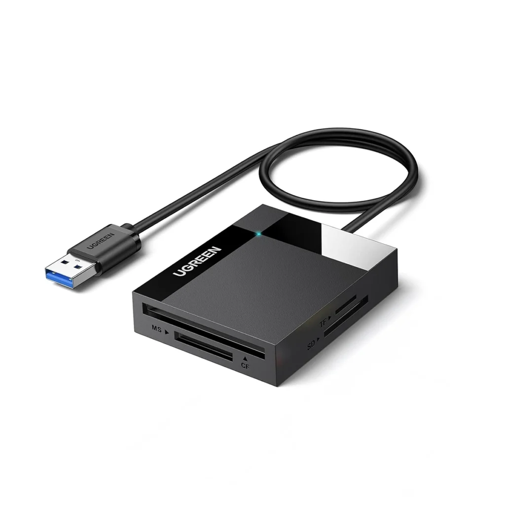 Lector de Memorias  en  USB  UGREEN CR  Acceso Inmediato a tus Archivos