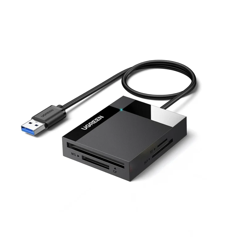 Lector de Memorias 4 en 1 USB 3.0 UGREEN CR125-30333: ¡Acceso Inmediato a tus Archivos!