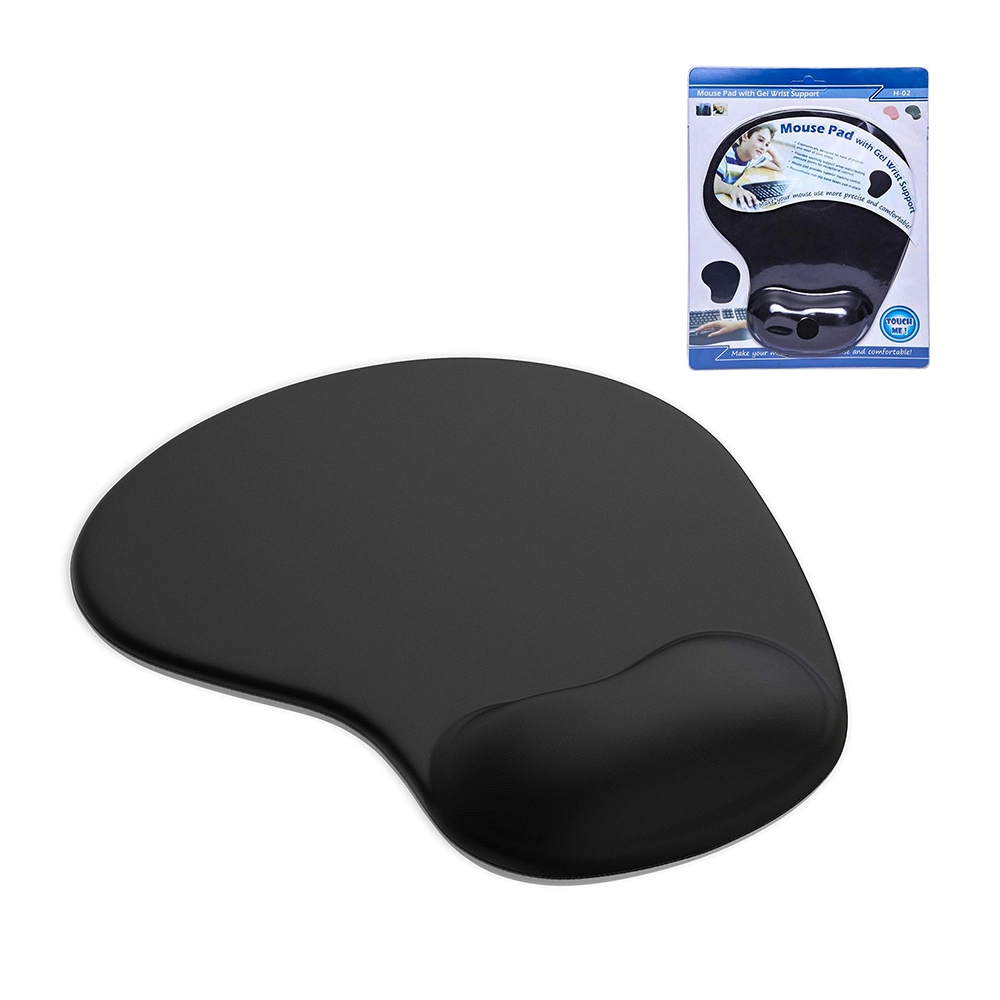 Pad Mouse Negro con Almohadilla GP-275-PAD-N: ¡Comodidad y Precisión para tu Muñeca!