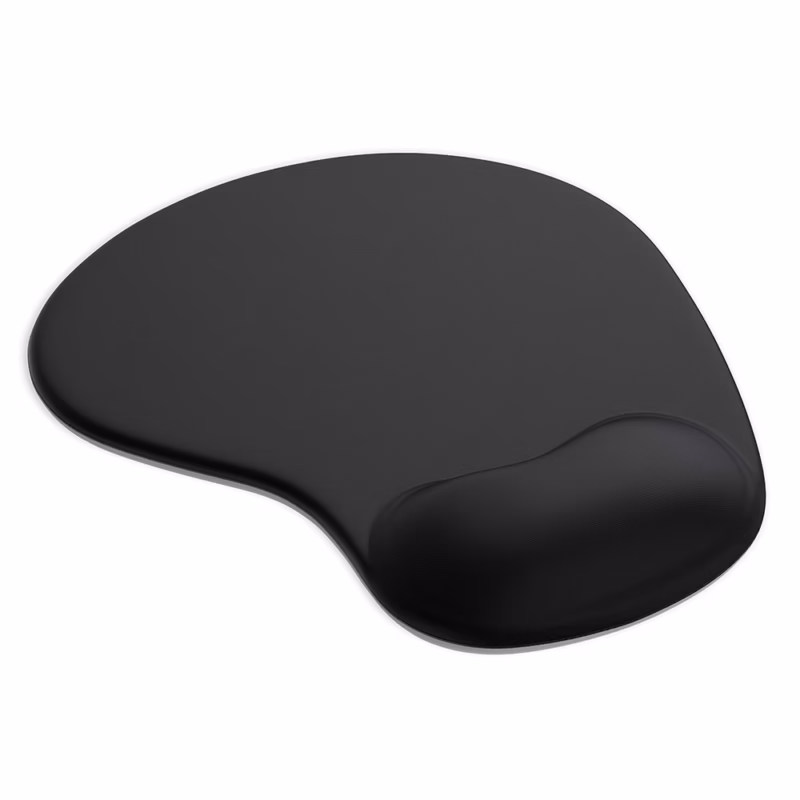 Pad Mouse Negro con Almohadilla GP  PAD N Comodidad y Precisión para tu Muñeca