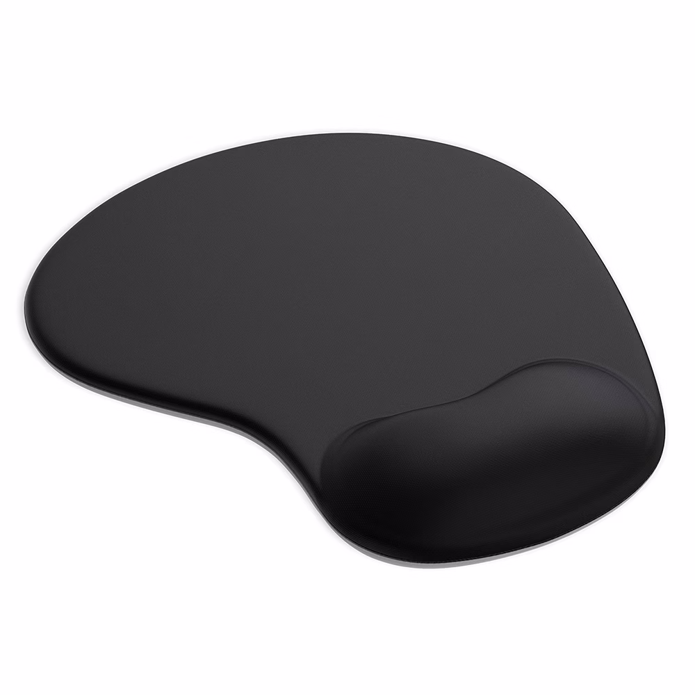 Pad Mouse Negro con Almohadilla GP  PAD N Comodidad y Precisión para tu Muñeca