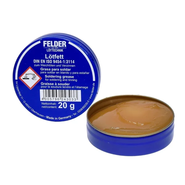 Pasta para Soldar Estaño 20gr LötFett: ¡Soldaduras Perfectas en Todo Momento! K-STANOL-20GR