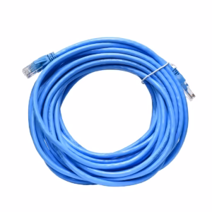 Patch Cord Cat6 10 Metros American Dakar PC6-10M Azul: ¡Conexión Gigabit Estable y a tu Alcance!