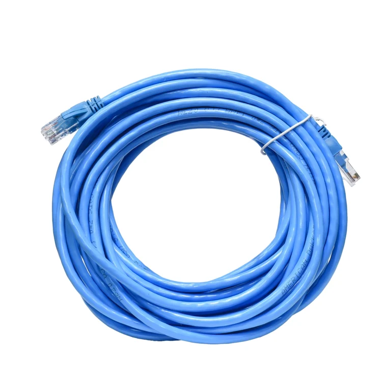 Patch Cord Cat6 10 Metros American Dakar PC6-10M Azul: ¡Conexión Gigabit Estable y a tu Alcance!