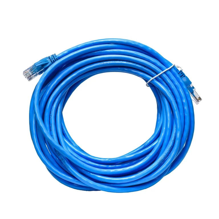 Patch Cord Cat6 20 Metros American Dakar PC6-20M Azul: ¡Conexión Gigabit Estable!