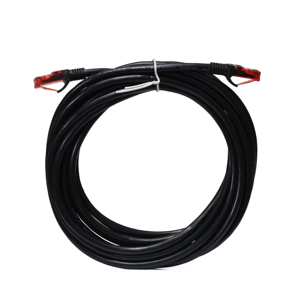 Patch Cord Cat  Metros Lancom ZZ PC CAT M BK Conexión Gigabit Estable y a tu Alcance