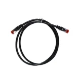 Patch Cord Cat6 FTP 1 Metro Lancom ZZ-PC-FTP-1M-BK: ¡Conexión Gigabit Estable y Segura!, Cable Patch Cord Cat6 1 Metro FTP LANCOM Color Negro