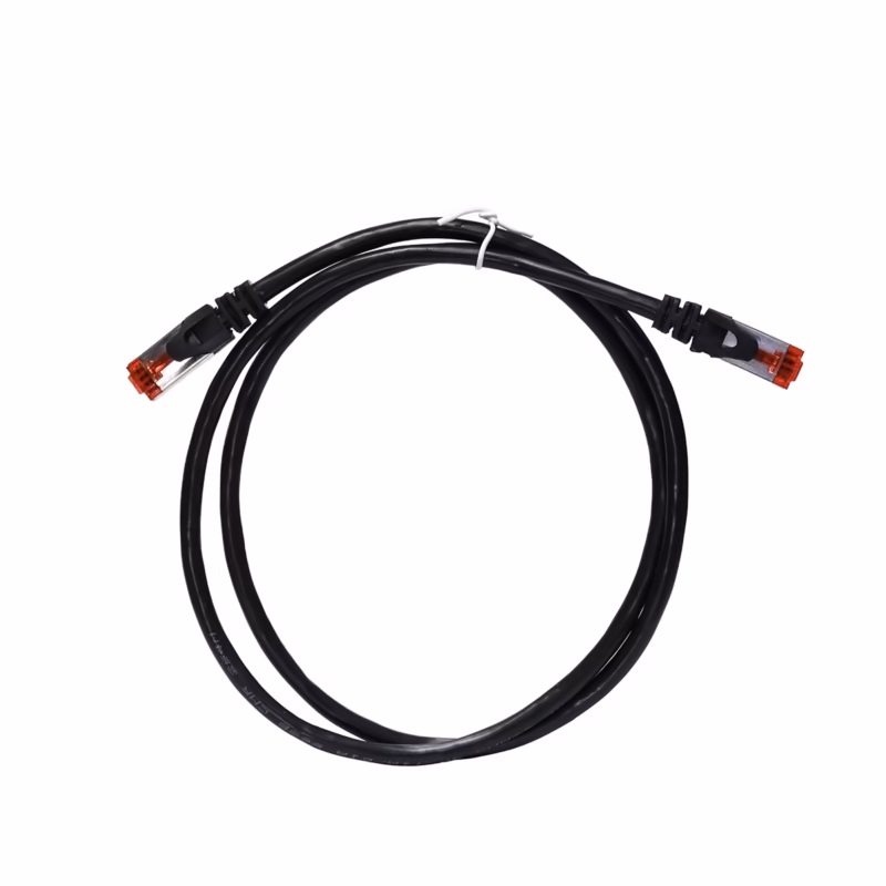 Patch Cord Cat FTP  Metro Lancom ZZ PC FTP M BK Conexión Gigabit Estable y Segura