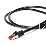 Patch Cord Cat6 FTP 1 Metro Lancom ZZ-PC-FTP-1M-BK: ¡Conexión Gigabit Estable y Segura!, Cable Patch Cord Cat6 1 Metro FTP LANCOM Color Negro