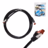 Patch Cord Cat FTP  Metros Lancom ZZ PC FTP M BK Conexión Gigabit Estable y Segura
