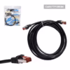 Patch Cord Cat FTP  Metros Lancom ZZ PC FTP M BK Conexión Gigabit Estable y Segura