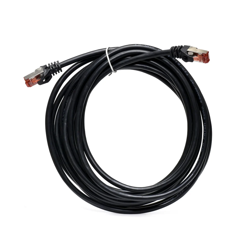 Patch Cord Cat FTP  Metros Lancom ZZ PC FTP M BK Conexión Gigabit Estable y Segura