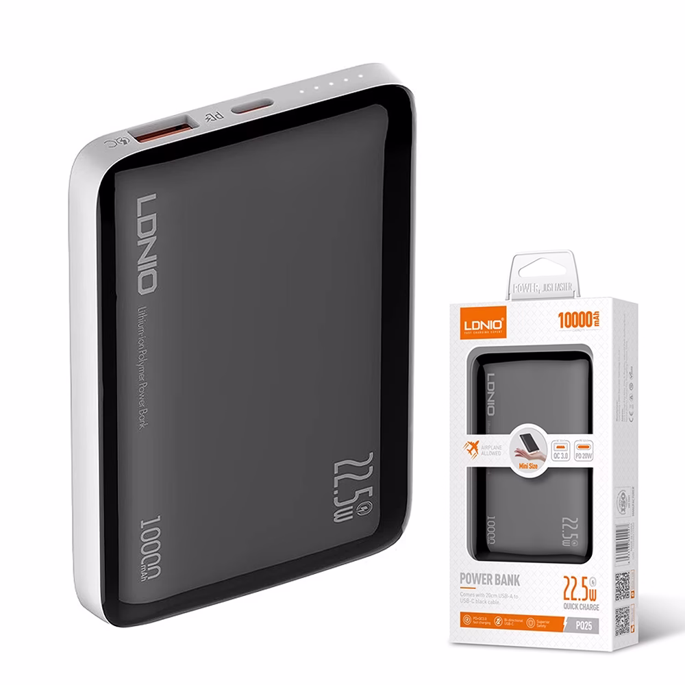 Power Bank LDNIO PQ mAh W Carga Rápida y Compacta para tu Día a Día