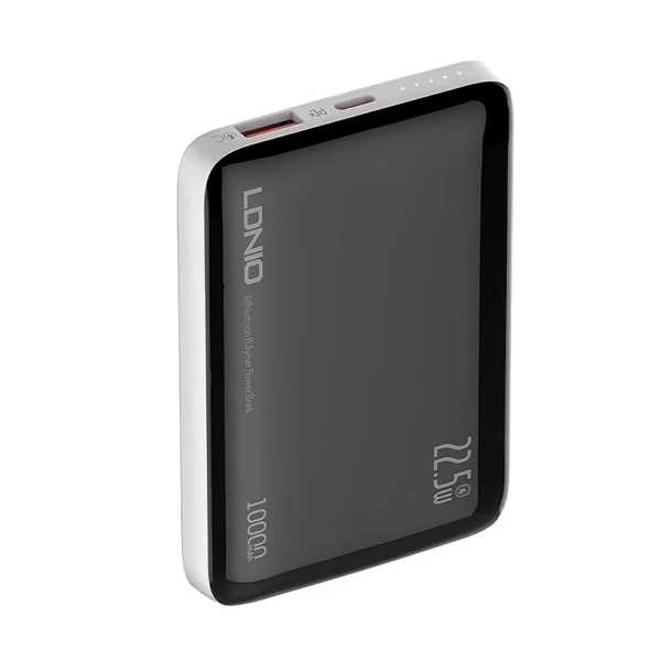 Power Bank LDNIO PQ25 10,000mAh 22.5W: ¡Carga Rápida y Compacta para tu Día a Día!