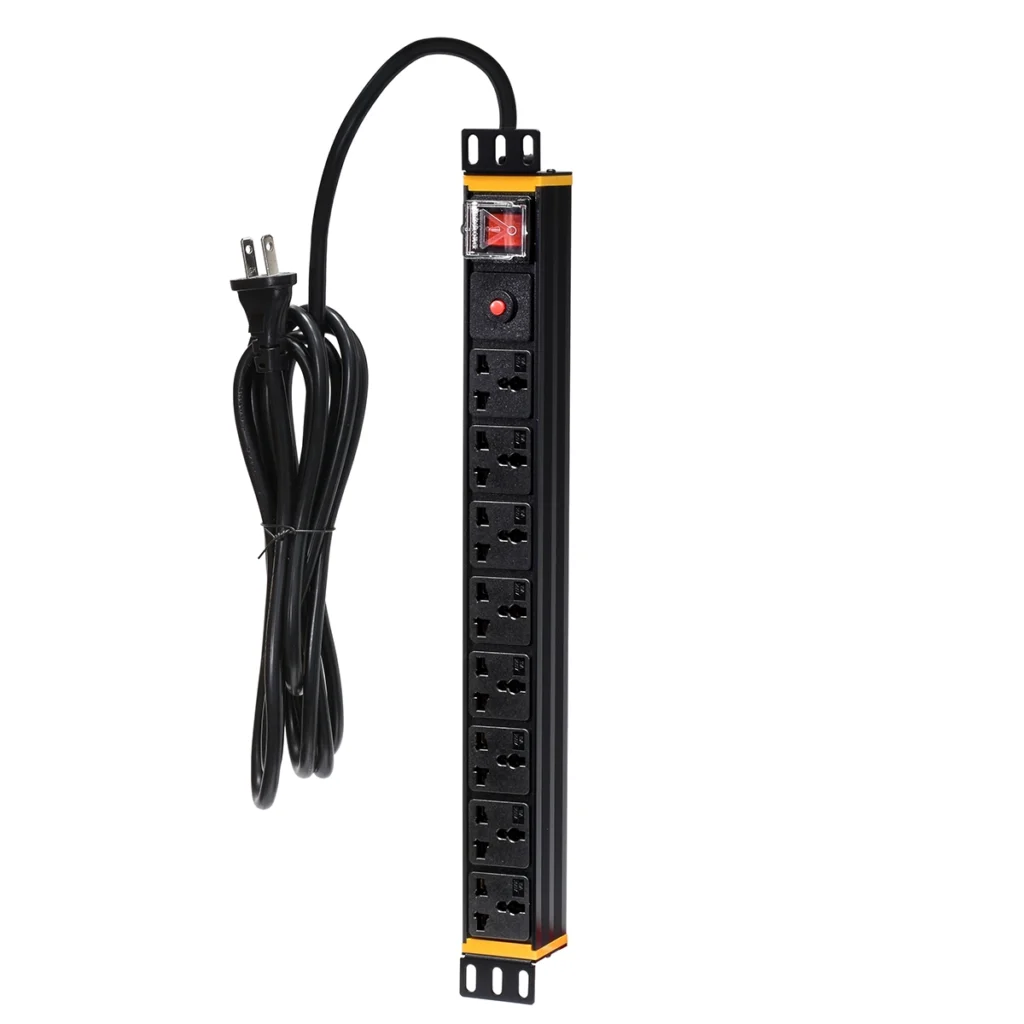 Power Rack  Tomas RU  LANCOM ZZ LC  Energía y Organización para tu Rack  Tomas Universales | RU | Rackeable | Regleta para Gabinete