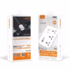 Regleta Eléctrica LDNIO SC Potencia tus Dispositivos con W GaN extensión de corriente mt  usb