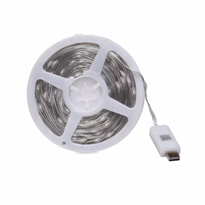 Tira Luz LED Decorativa  Metros RGBIC UltraBrillante | Opalux OP D RGB Dale Vida a tus Espacios con Color Luz Decorativa LED con Control Remoto