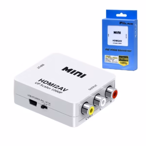 Adaptador HDMI a RCA High Full Max HFM S  Conecta tus Dispositivos HDMI a TV con RCA