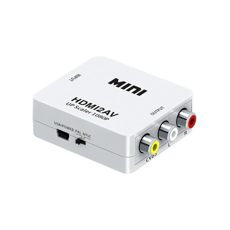 Adaptador HDMI a RCA High Full Max HFM-S-97: ¡Conecta tus Dispositivos HDMI a TV con RCA!
