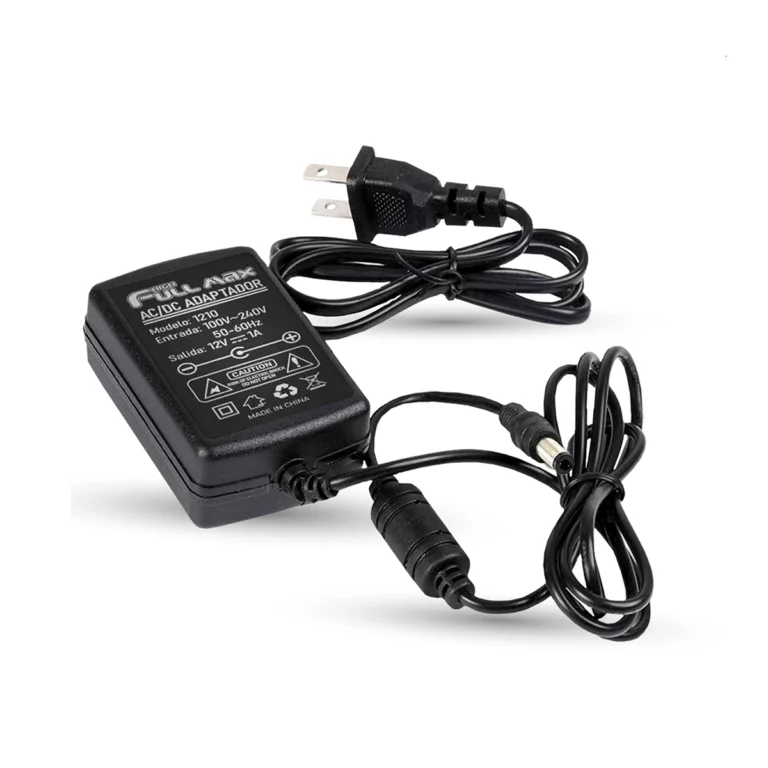 Adaptador de Corriente 12V 1A High Full Max ZZ-1210: ¡Alimentación Confiable y Segura!, adaptador de Voltaje Regulado, Transformador 12v 1a