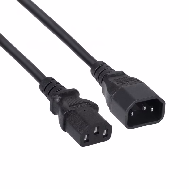 Cable de Poder UPS C13 a C14 de 3MT American NET GP-130-CAP-GG3M____01 Cable de Poder UPS C a C de Metros American NET GP CAP GGM Alimentación Confiable para tus Equipos
