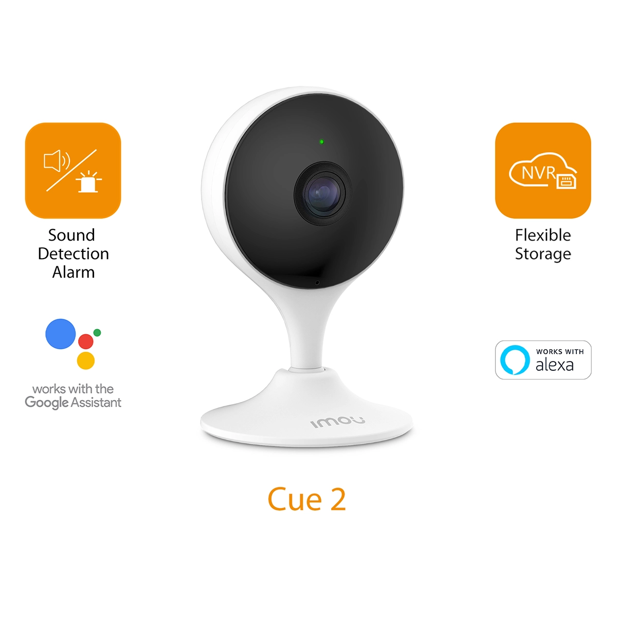 Cámara de Seguridad WiFi IMOU Cue 2 IPC-C22EN-A: ¡Protege tu Hogar con Visión Inteligente!