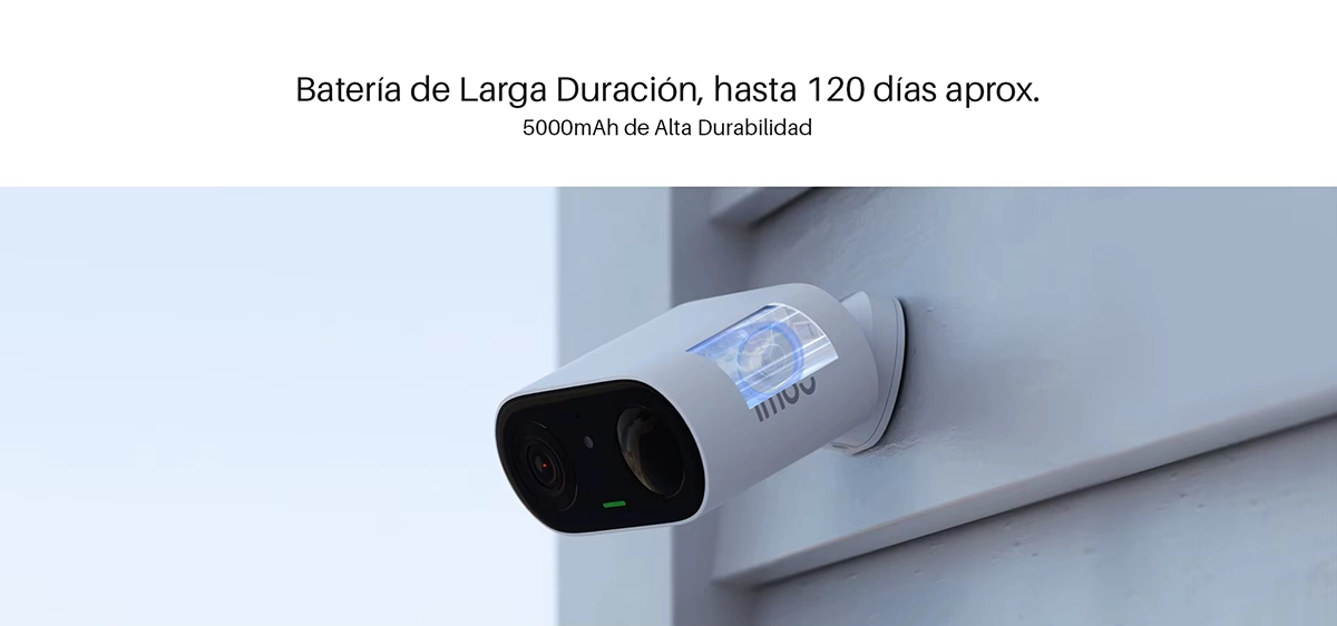 Cámara de Seguridad Recargable IMOU Cell GO IPC-B32N-V2: ¡Protección Inalámbrica 2K e Inteligente!