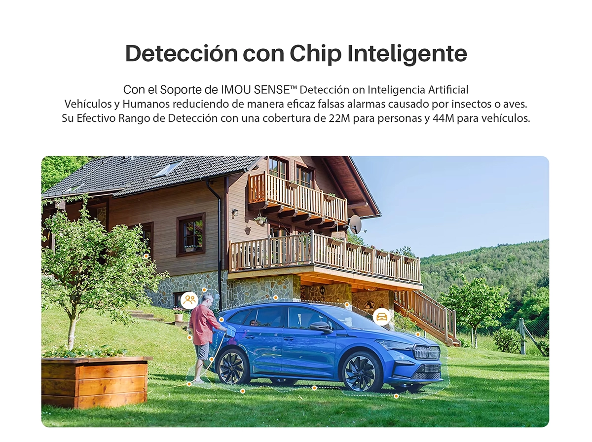 Cámara de Seguridad PTZ WiFi 10MP IMOU Cruiser Dual IPC-S7XN-10MOV: ¡Doble Lente para una Protección Completa!, cámara para Exterior PTZ Inalámbrico con Doble Lente