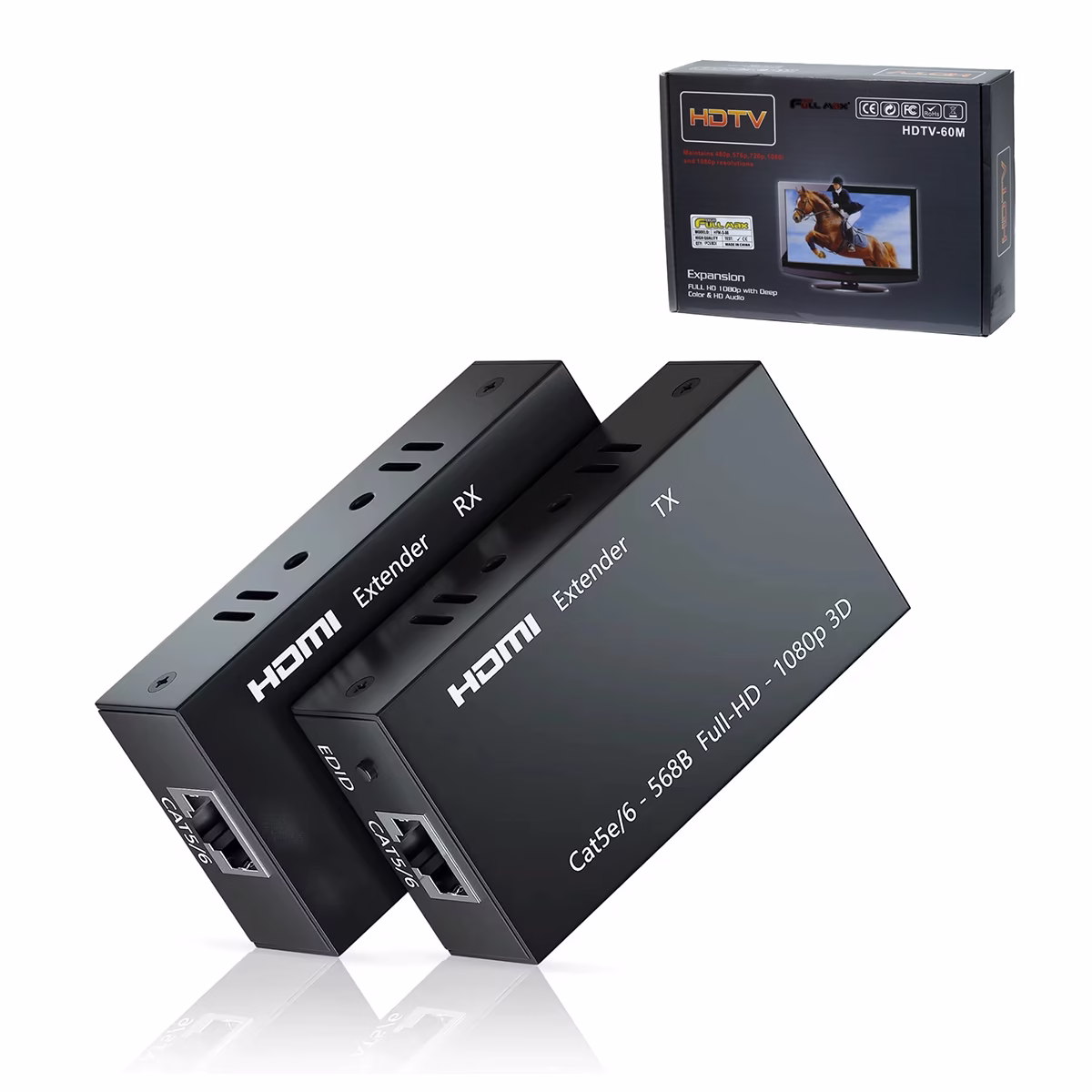 Extender HDMI 60MT Full HD 1080p por UTP High Full Max HFM S 86 HD Multimedia PERU SAC Extensor HDMI Metros High Full Max HFM S Lleva tu Señal HDMI a otro Nivel Extender HDMI Metros