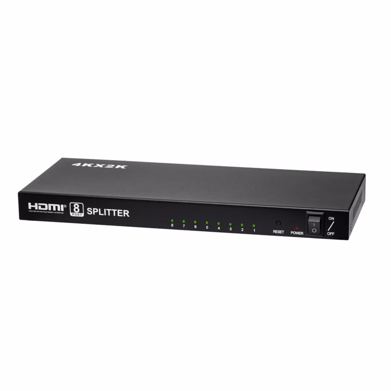 Splitter HDMI × KxK High Full Max HFM S  Multiplica tu Señal HDMI a  Pantallas