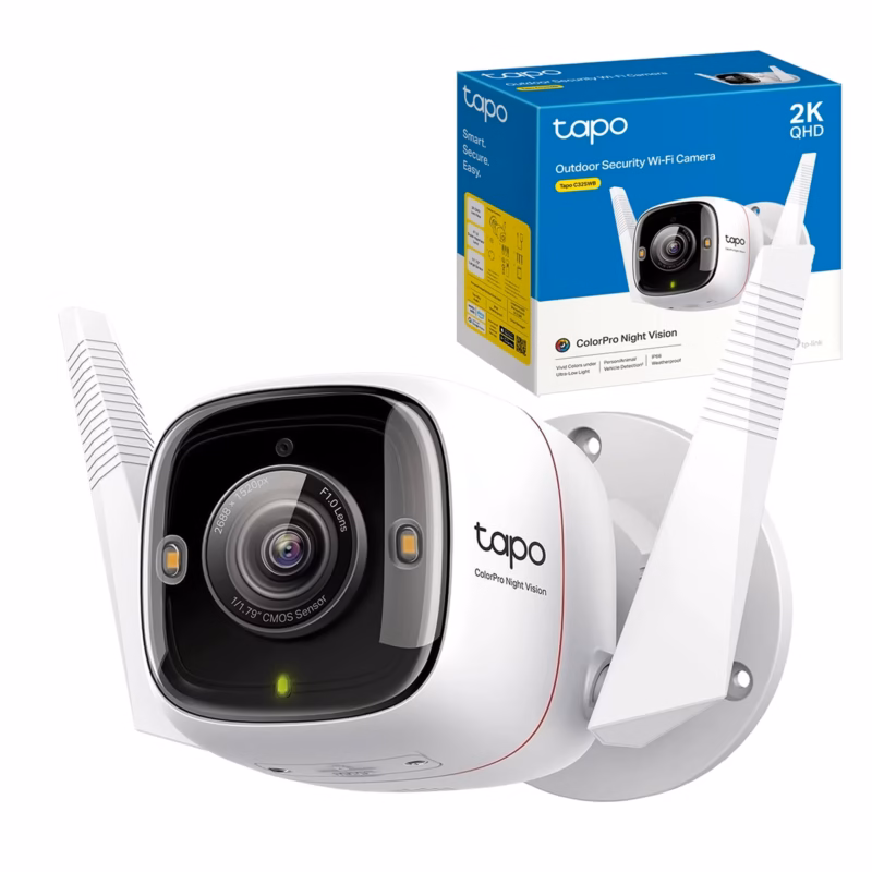 Cámara WiFi Exterior Tapo CWB Seguridad Inteligente en K QHD