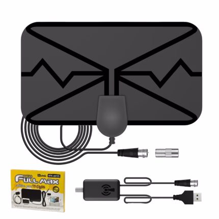 Antena Plana para TV Digital High Full Max HFM ANT Señal TDT HD Nítida y Potente