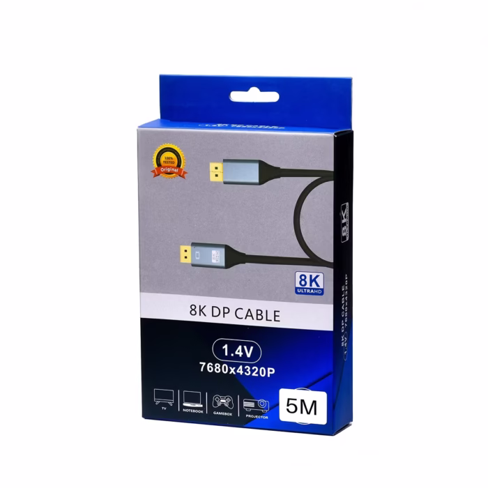 Cable DisplayPort K  Metros Delcom DCDP Experimenta la Máxima Resolución