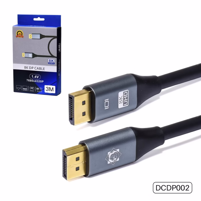 Cable DisplayPort K  Metros Delcom DCDP Experimenta la Máxima Resolución Cable DisplayPort  Metros a K