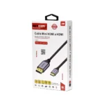 Cable Mini HDMI 3MT 4K 60hz Netcom PE-HD0843: Calidad 4K en un Formato Compacto