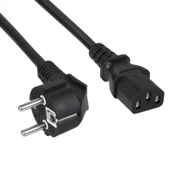 Cable de Poder Schuko a C13 High Full Max HFM-ACC-0086-1S: ¡Alimenta tus Dispositivos con Seguridad!